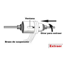 JOEXTSC Extractor de silentblocks