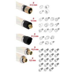 JOETR Kit extracción tornillos antirrobo